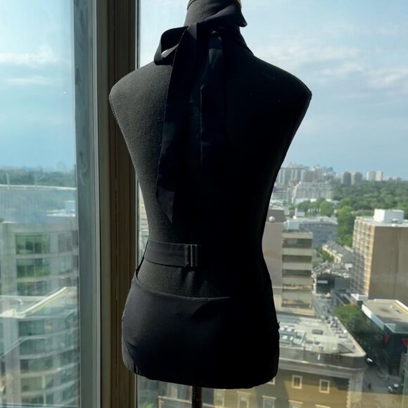 🆕 ZIMMERMANN 🧿 NWOT Anneke Halter One Piece Bathing Suit, Noir - Sz 1 - US 4/6 - Picture 7 of 16